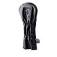 Blackout Jack of Spades hybrid golf club cover in sleek black with embossed design, featuring a spade logo.