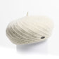 BRITNI - TEXTURED WOOLEN BERET HAT