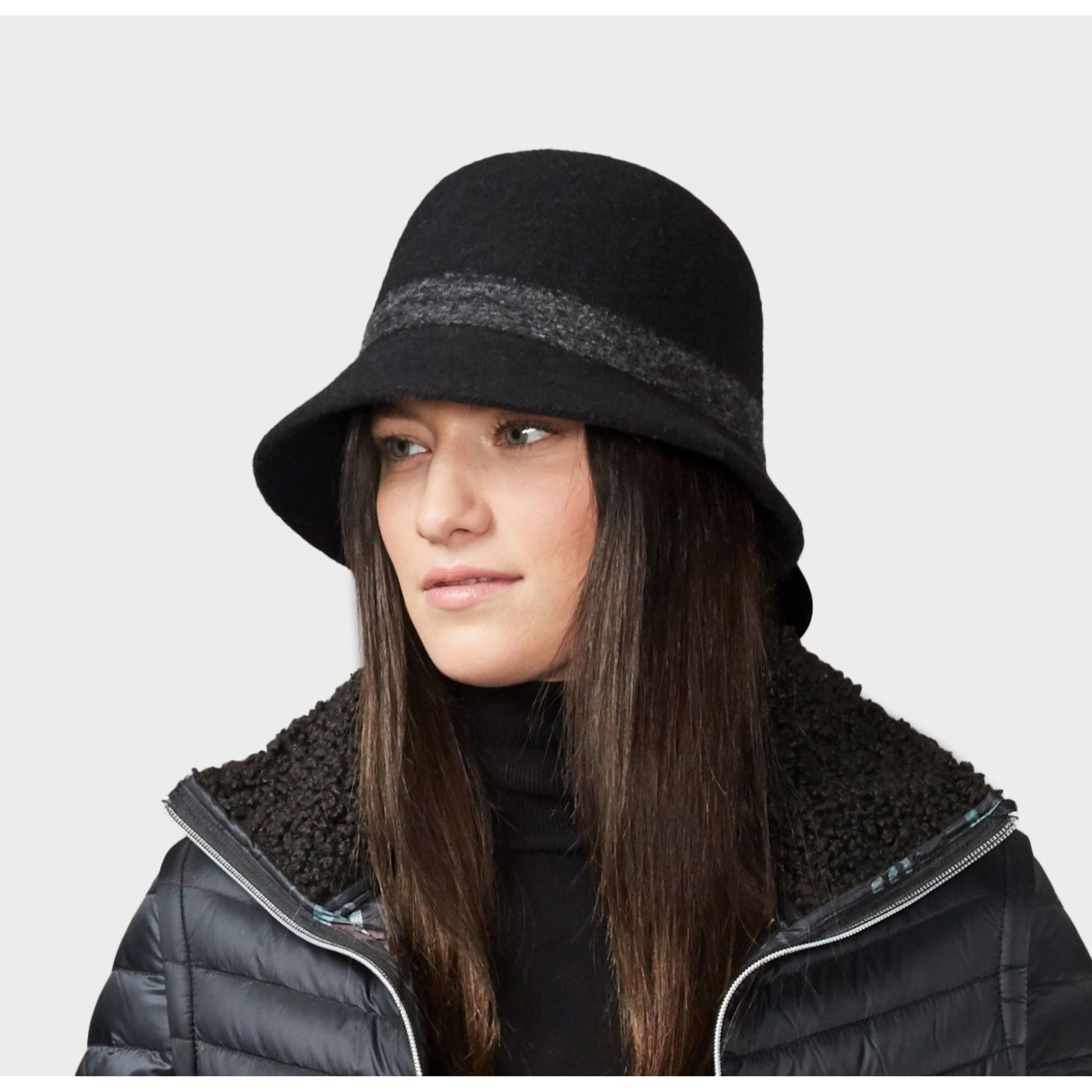 CANADIAN HAT  2100-BLACK M  