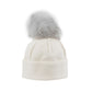 ORWEL-P ORMOS PLEATED BEANIE W UPCYCLED FUR POM