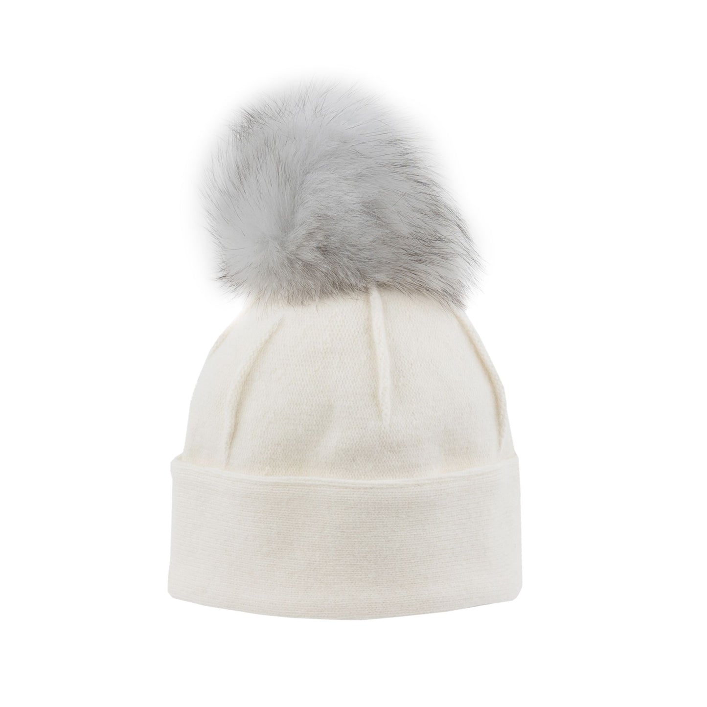 ORWEL-P ORMOS PLEATED BEANIE W UPCYCLED FUR POM