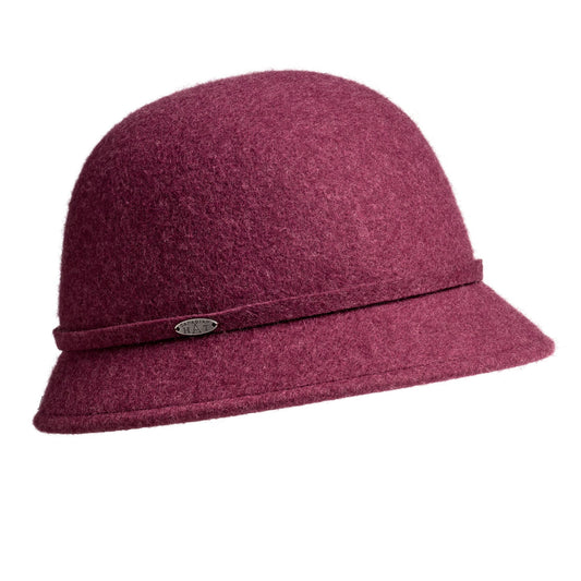 CARLA T- PACKABLE WOOL CLOCHE HAT