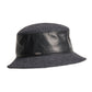 BALLIC - PACKABLE BUCKET HAT WITH LEATHER CROWN