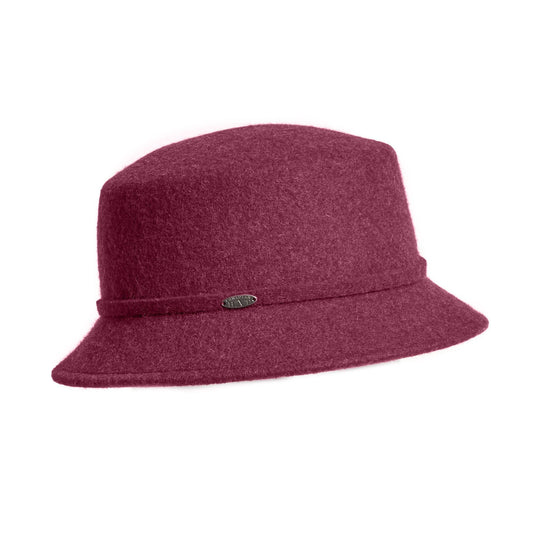 BALLIC - PACKABLE BUCKET HAT WITH LEATHER