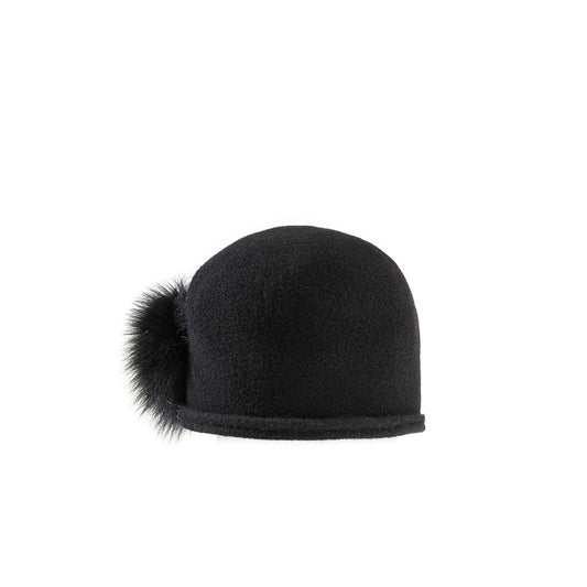 CANADIAN HAT  2100-BLACK OS BEANIES 