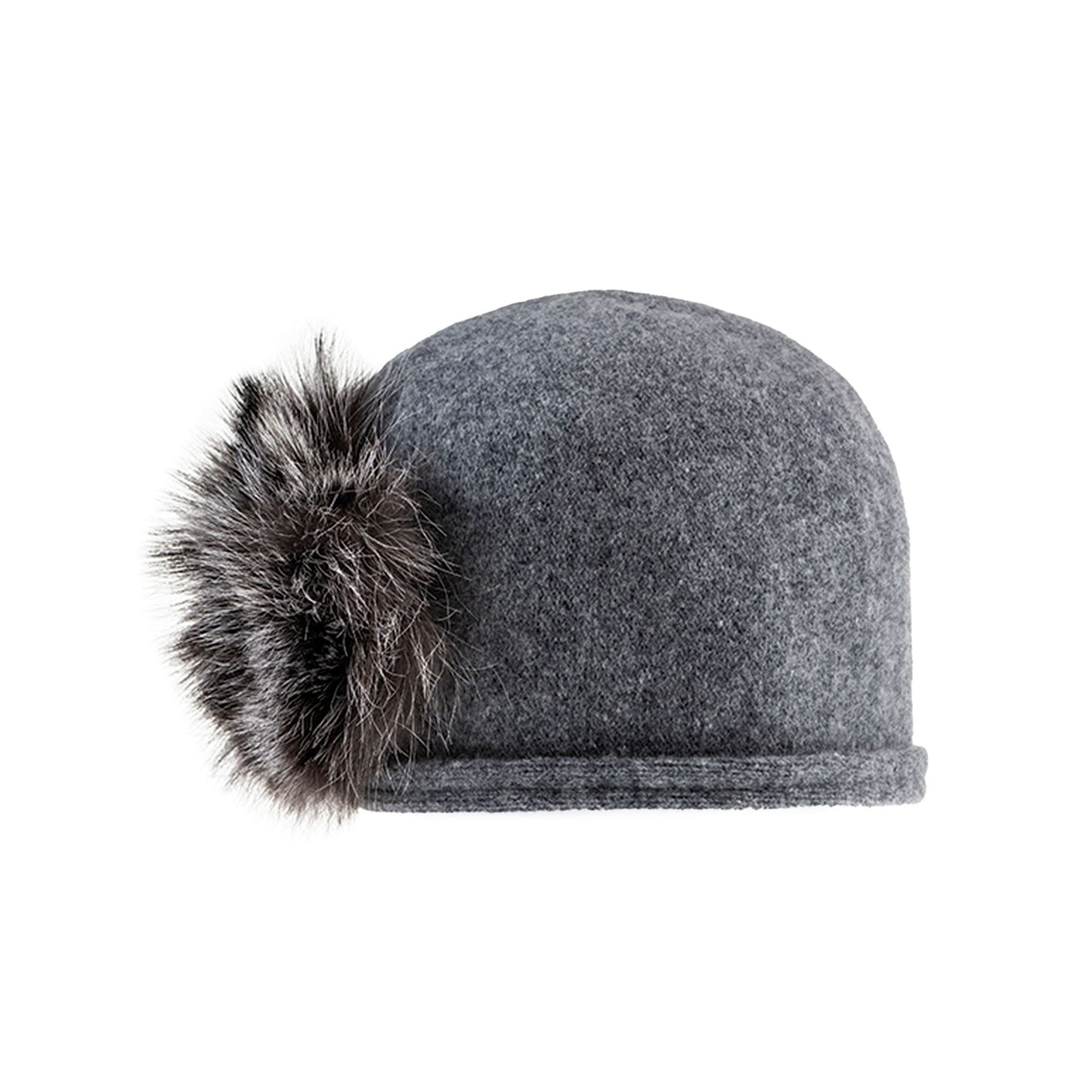 CANADIAN HAT  8200-HEATHER-GREY OS BEANIES 