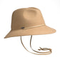FLORIA CS - FEDORA HAT W THIN LEATHER CHIN STRAP