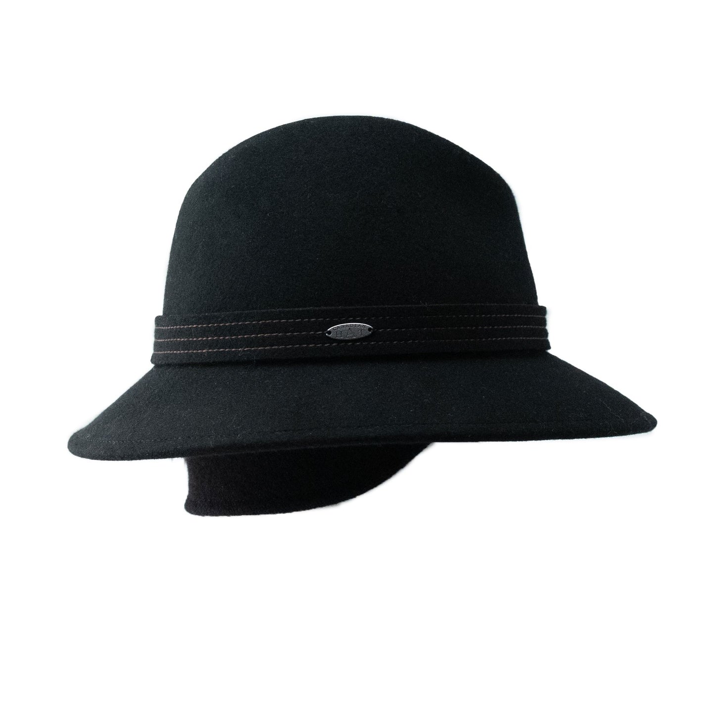 FLORIA E - FEDORA HAT W EARFLAP