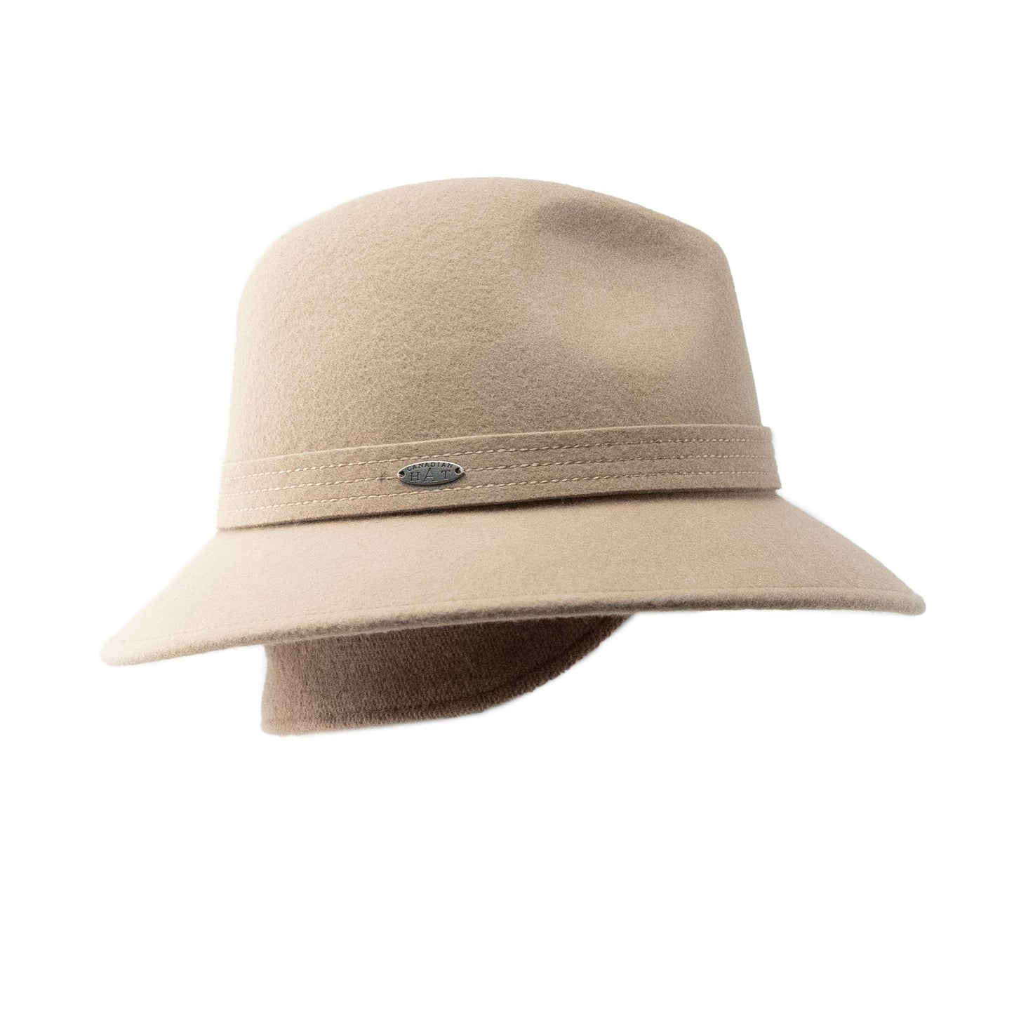 FLORIA E - FEDORA HAT W EARFLAP