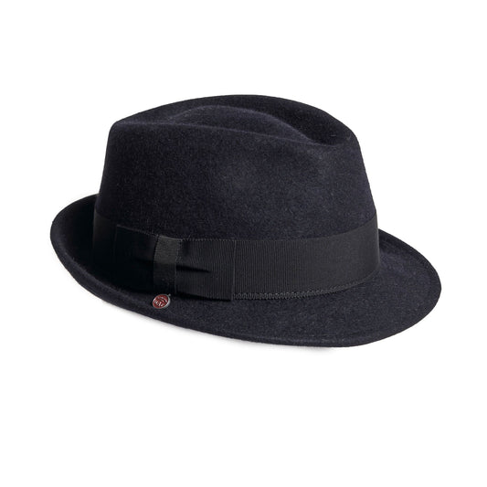 FAUSTIN - UNISEX FELT FEDORA HAT WITH BOW