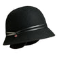 CARLA E - SMALL CLOCHE HAT WITH EARFLAP