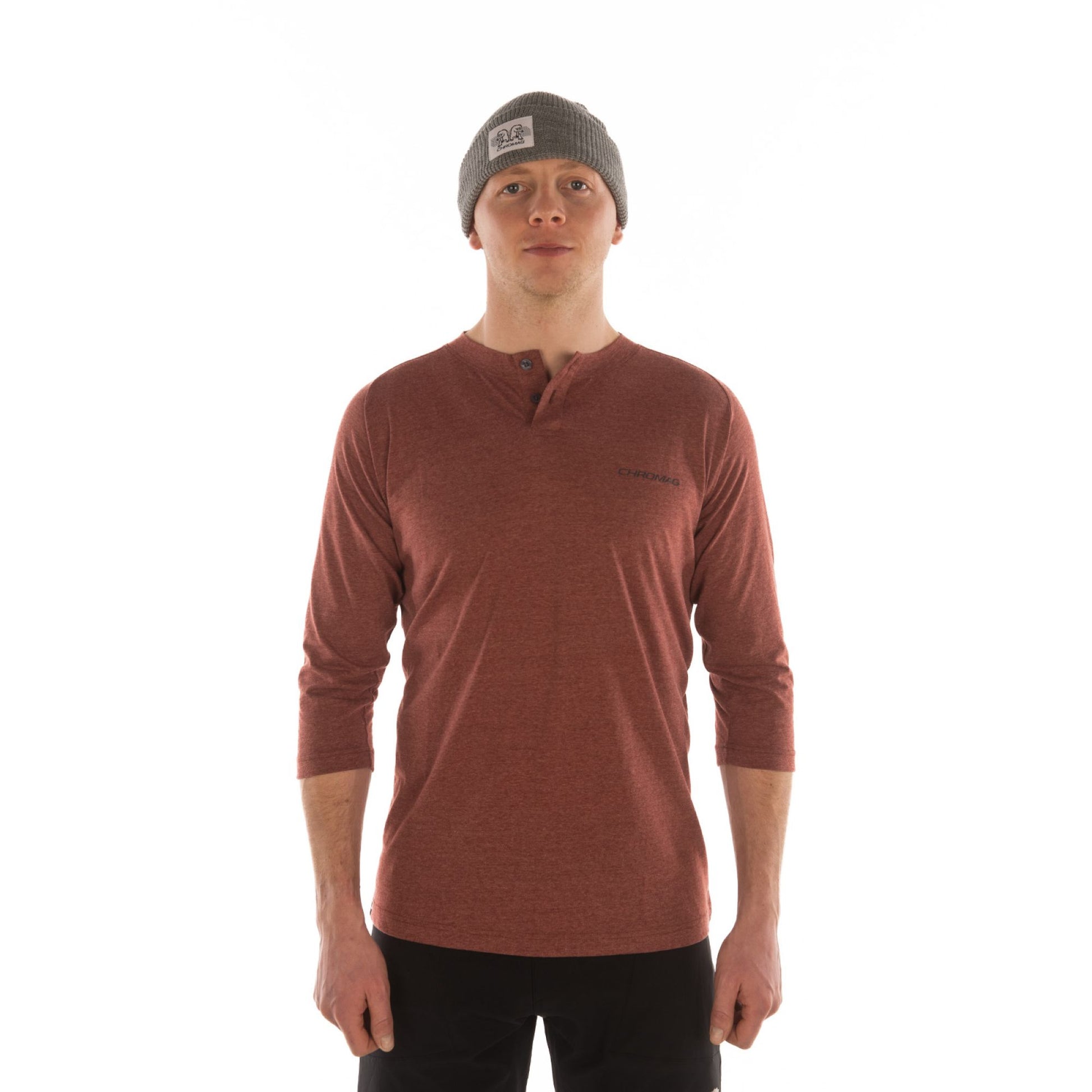 CHROMAG APPAREL  DARK BRICK HEATHER XS  