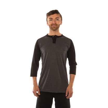 CHROMAG APPAREL  CHARCOAL HEATHER-BLACK S  