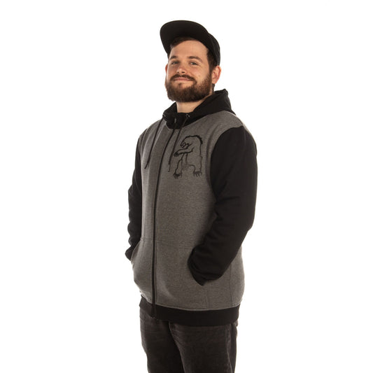 CHROMAG APPAREL  BLACK-CHAR HEATHER S  