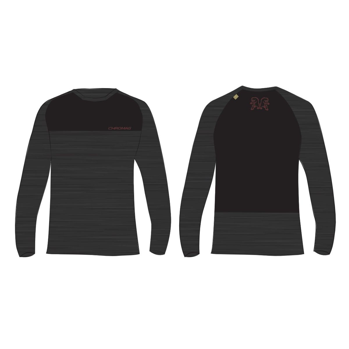 CHROMAG APPAREL  BLACK HEATHER XL 2024 Technical Gear 
