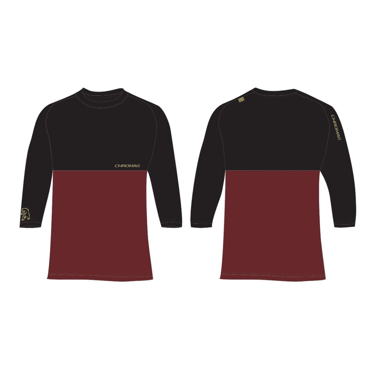 CHROMAG APPAREL  Dark Brick-Black XL 2024 Technical Gear 