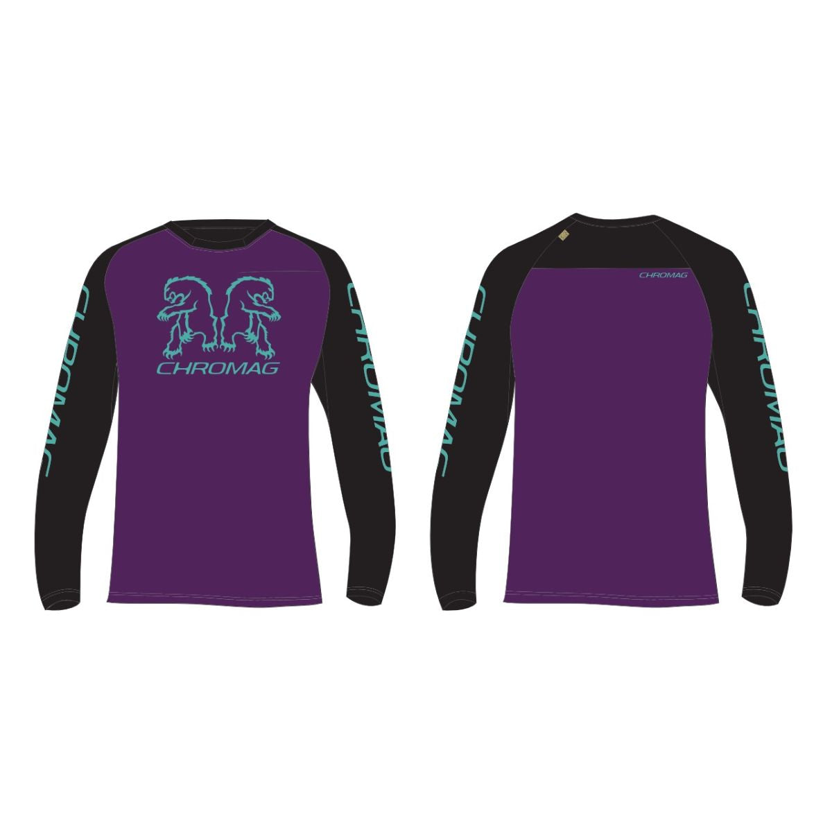 CHROMAG APPAREL  Purple-Turquoise XL 2024 Technical Gear 