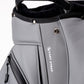 Player Preferred™ Cart Bag in Flat Ash color, showcasing multiple pockets, a padded strap, and a sleek design for easy access and storage on the golf course.
