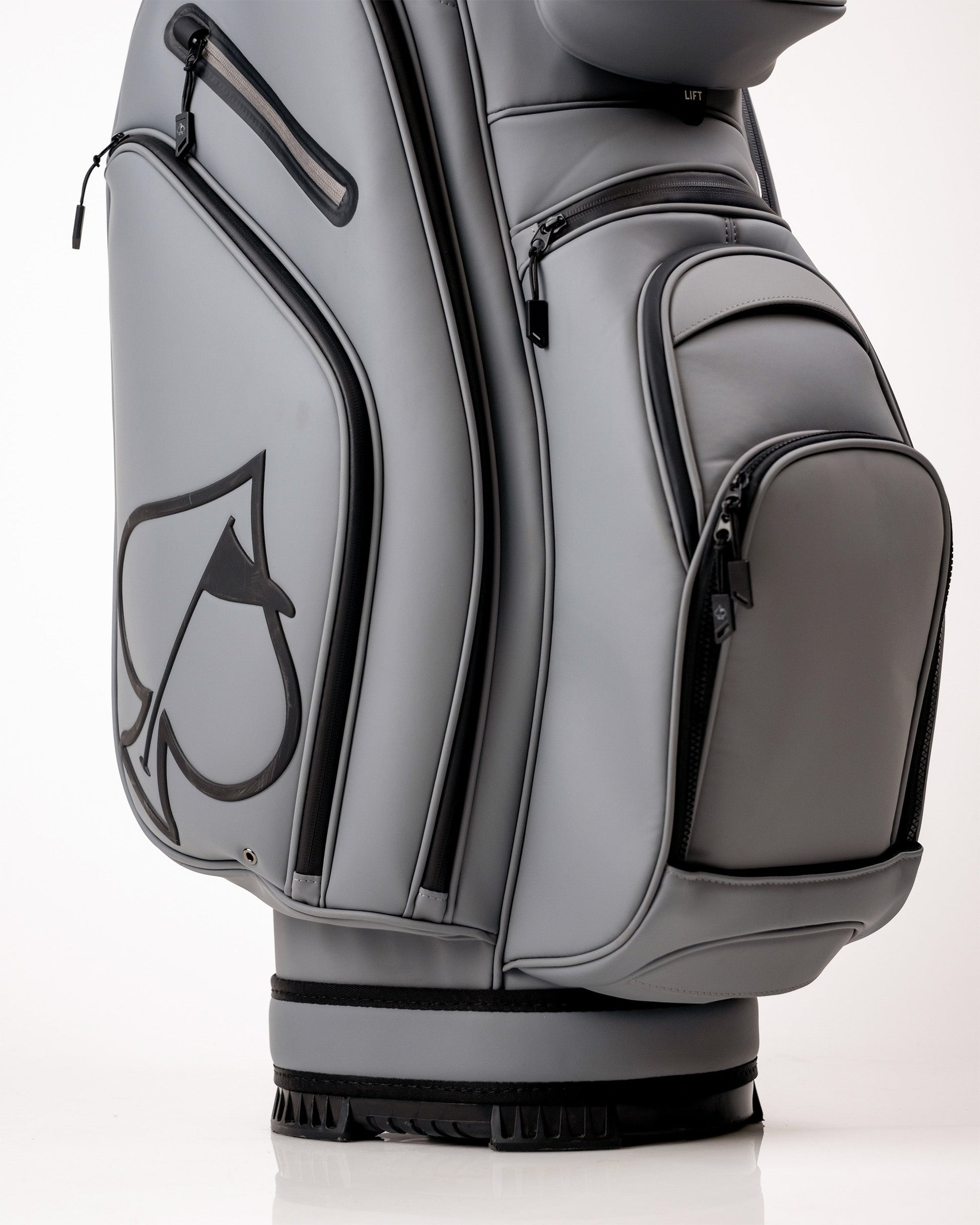 Player Preferred™ Cart Bag in Flat Ash with multiple pockets and a sleek design.