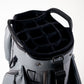 Player Preferred™ Cart Bag in Flat Ash color, featuring multiple pockets and a padded strap for convenient storage and transport.