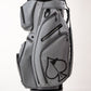 Player Preferred™ Cart Bag in Flat Ash, featuring a sleek design with multiple pockets and a comfortable shoulder strap.