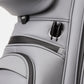 Player Preferred™ Cart Bag in Flat Ash color, showcasing a sleek design with multiple pockets and a sturdy handle.