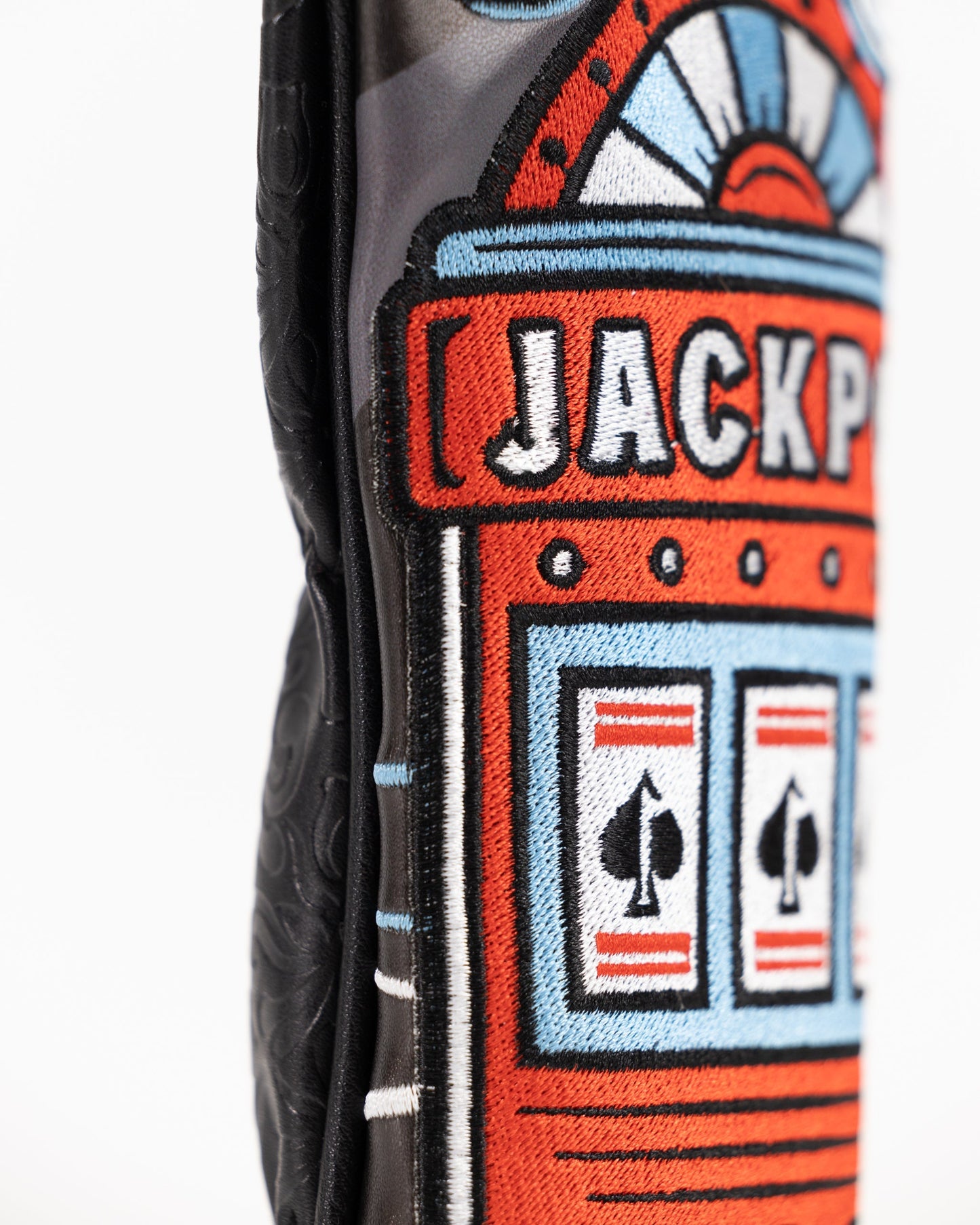 "Slots Fairway Cover featuring a vibrant casino-themed design with bright colors and slot machine graphics."