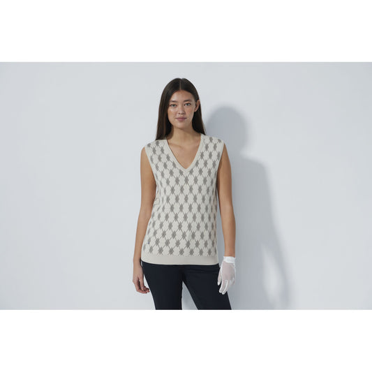 DAILY SPORTS CHROMA ARGYLE V-NECK VEST