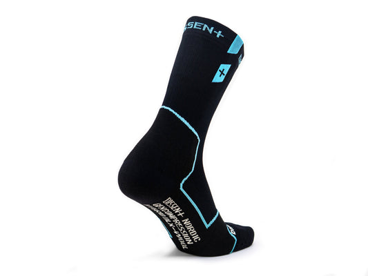 GFX COMPRESSION HYBRID DLX-WOOL NORDIC SKI SOCKS