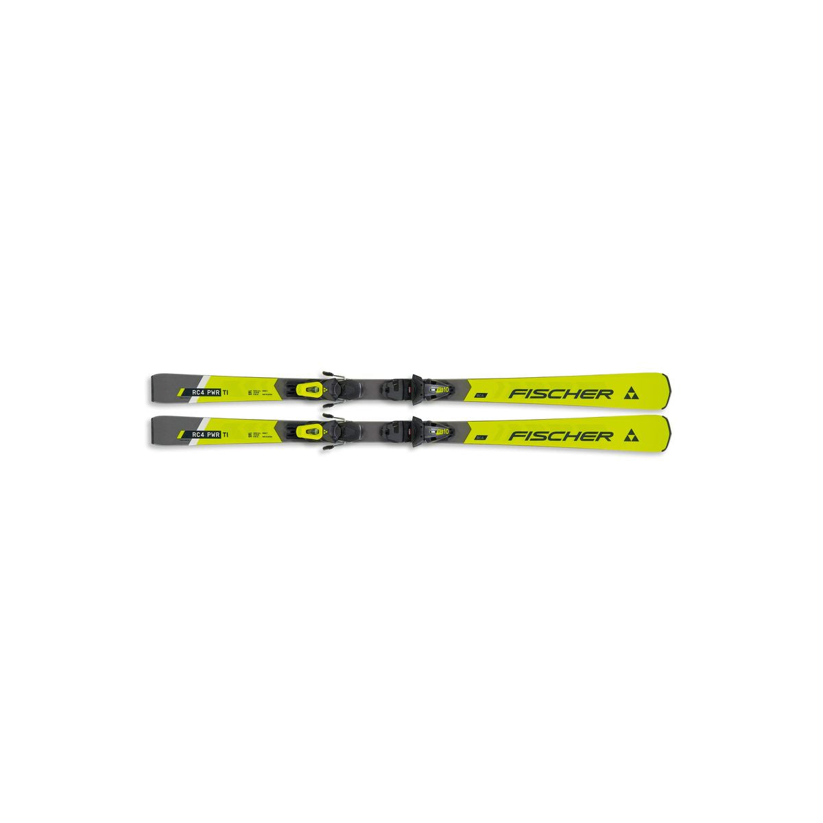 FISCHER RC4 Power Ti Twin Powerrail With Fit40821: Rs10 GW Powerrail - Alpine Skis