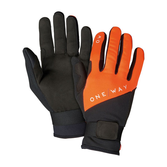 XC GLOVE WORLD CUP - ASPHALT GREY & NEON FLAME