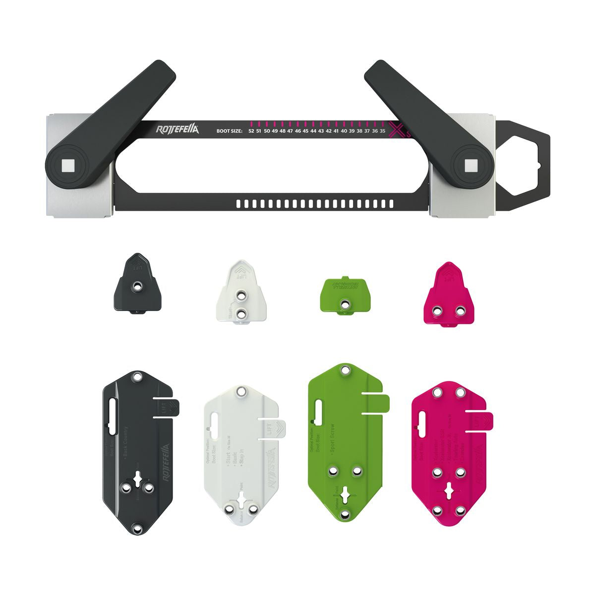 FISCHER RottEFella NNN Jig +Inserts - Nordic bindings