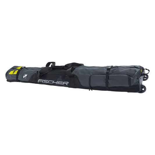 FISCHER Skicase 1 Pair With Boot Pocket Alpine Race Wheels - 195 - Ski Bags
