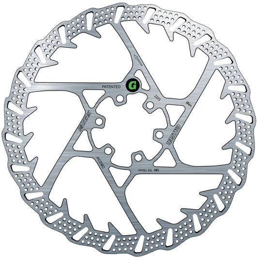 GALFER BRAKE ROTOR SHARK 160MM X 2.0MM MTB E-BIKE 6 BOLT