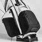 Player Preferred™ Golf Bag in Domino pattern with a stay-flat bottom and multiple pockets for convenience.