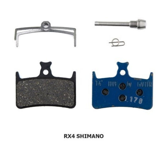 HOPE PART BRAKE PADS RX4+/E4/MONO M4 BLUE(ROAD) PAIR