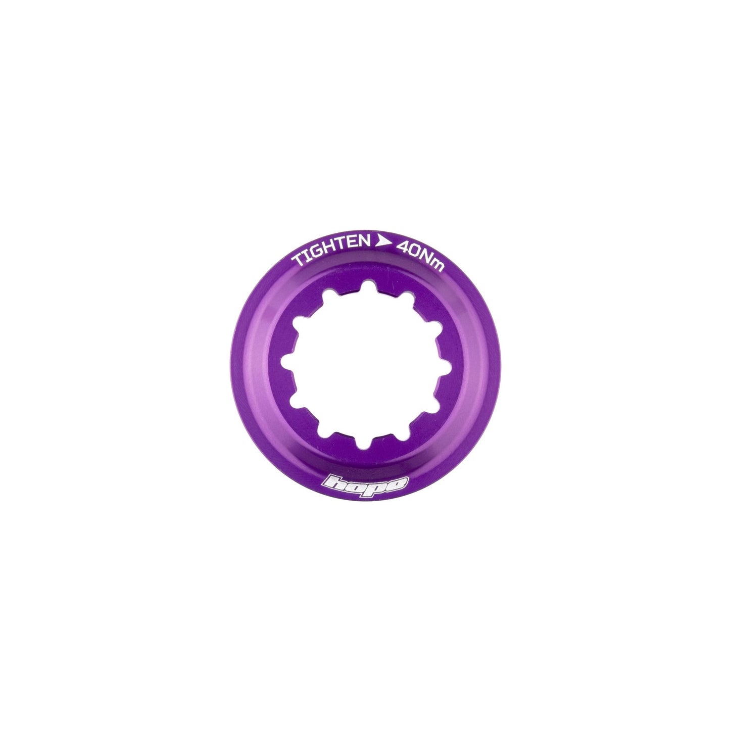 HOPE PART BRAKE CENTRE LOCK DISC CENTRE LOCKRING PURPLE