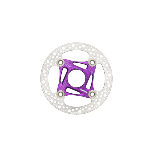 HOPE PART BRAKE DISC 140MM CENTER LOCK PURPLE