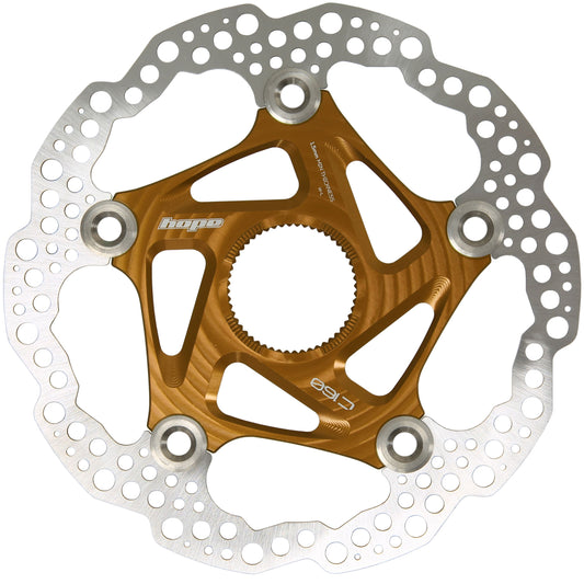 HOPE PART HOPE MTB CENTRE LOCK DISC - 160MM - BRONZE