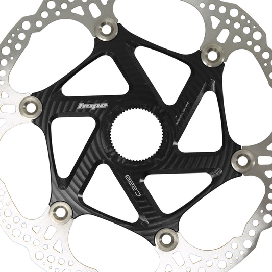 HOPE PART BRAKE MTB CENTRE LOCK DISC 220MM BLACK
