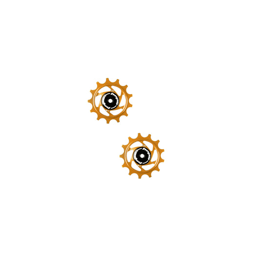 HOPE JOCKEY WHEEL 13T JOCKEY WHEELS - PAIR - BRONZE