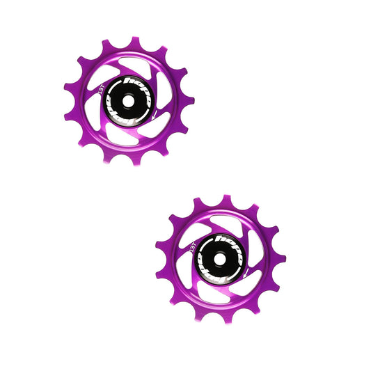 HOPE JOCKEY WHEELS 13T PAIR PURPLE