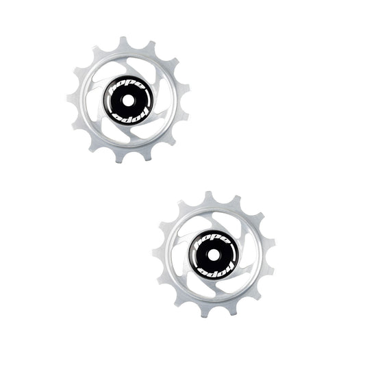 HOPE JOCKEY WHEELS 13T PAIR SILVER