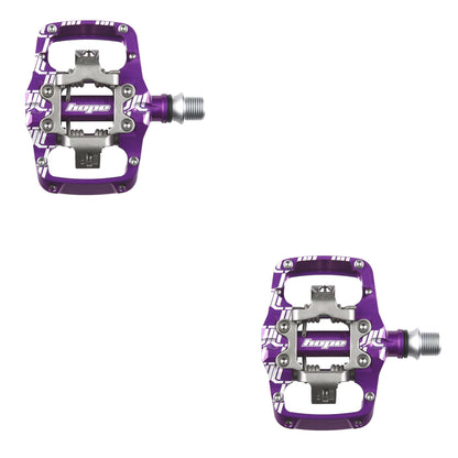 HOPE PEDAL CLIP UNION TRAIL PURPLE