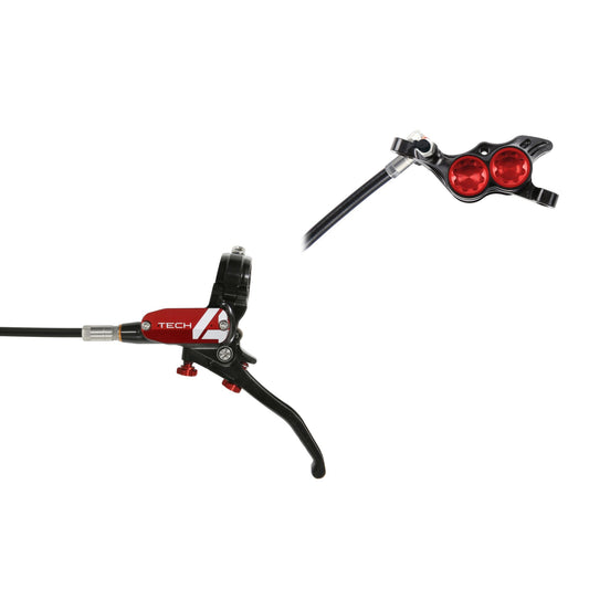 HOPE BRAKE TECH 4 E4 NO ROTOR BLACK/RED L/H