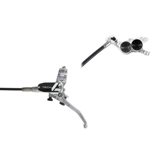 HOPE BRAKE TECH 4 E4 NO ROTOR SILVER/BLACK L/H