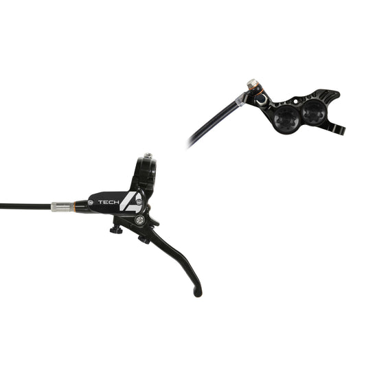 HOPE BRAKE TECH 4 V4 NO ROTOR BLACK/BLACK L/H