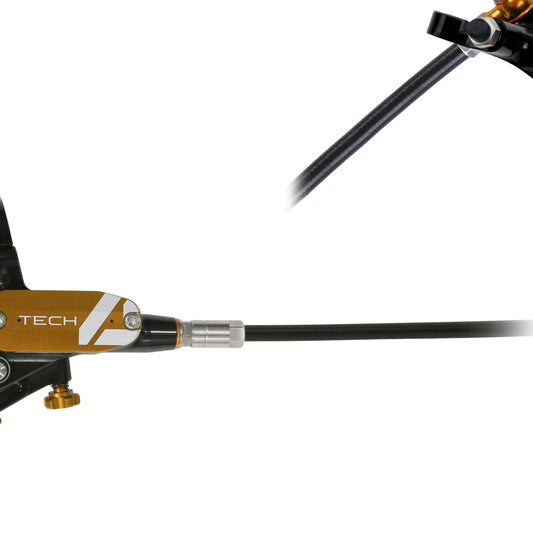 HOPE BRAKE TECH 4 X2 - NO ROTOR - BLACK/BRONZE - R/H