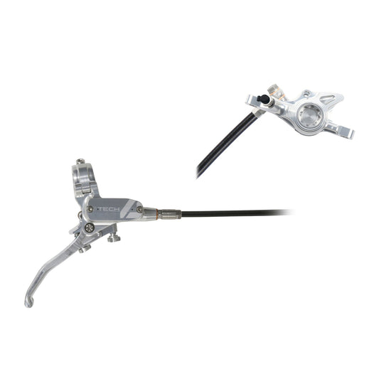 HOPE BRAKE TECH 4 X2 NO ROTOR SILVER/SILVER R/H