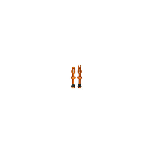 HOPE PART TUBELESS VALVE PAIR-40MM-ORANGE
